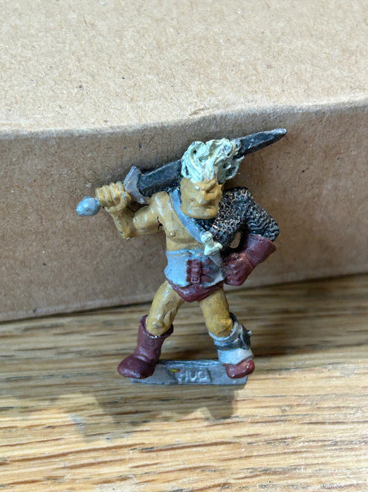 Citadel CH6 Chaos Thug Thugs Gorthar Chainarm Warhammer Metal 1987 Metal GW