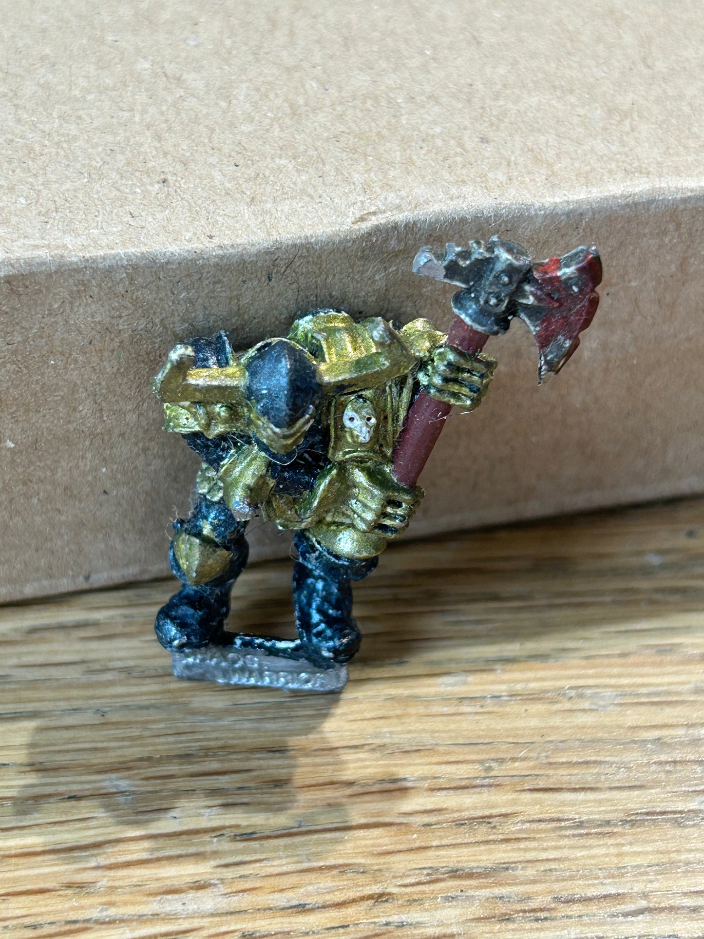 Warhammer - Chaos - Warrior of Khorne/Axe 13  - Metal OOP - Games Workshop