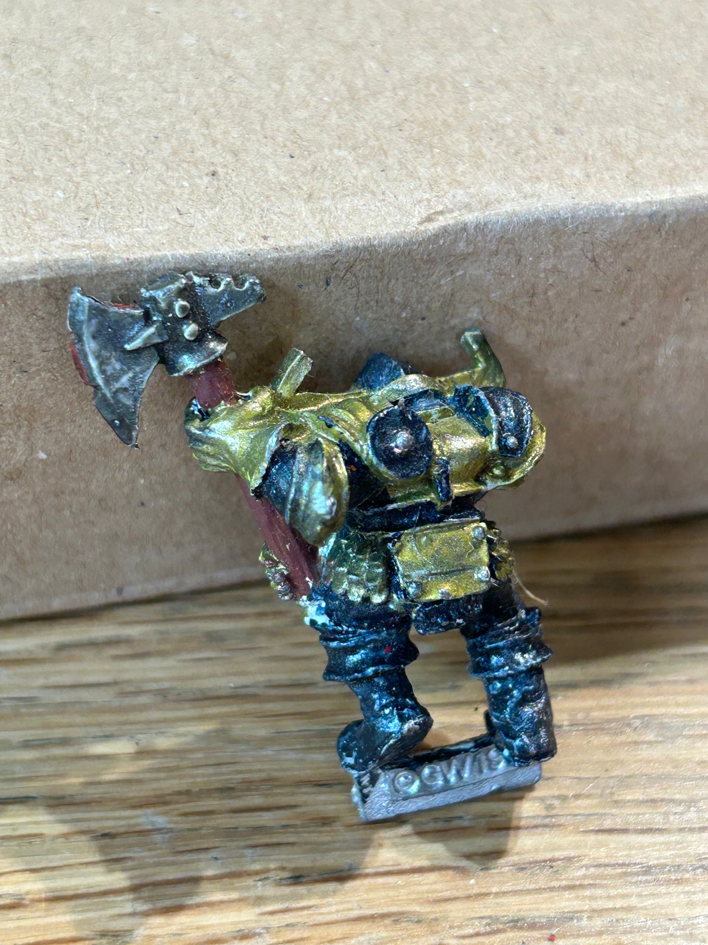 Warhammer - Chaos - Warrior of Khorne/Axe 13  - Metal OOP - Games Workshop