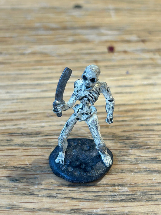 Warhammer fantasy tribes FTS2 Skeleton Attacking w. Scimitar