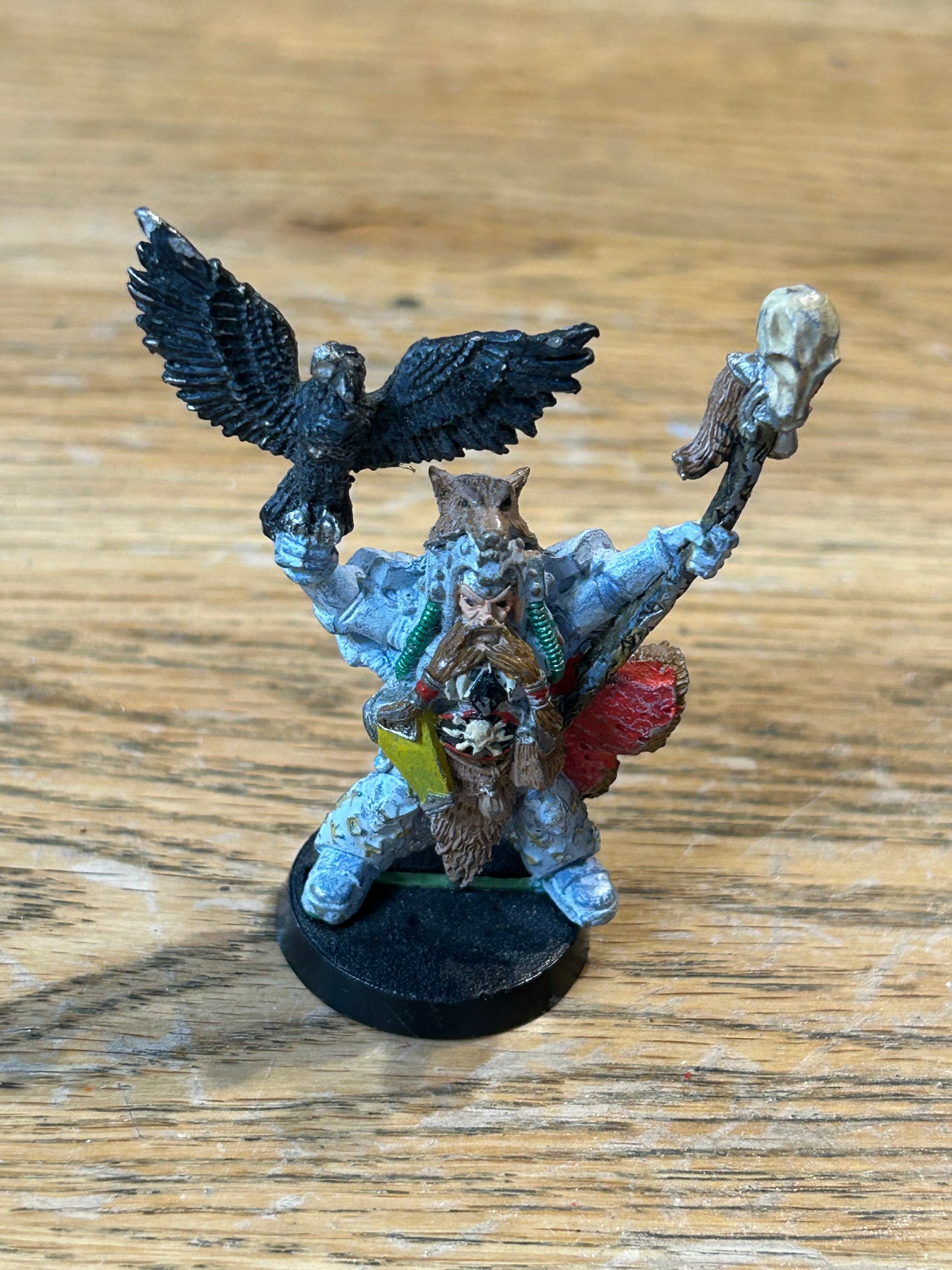 Njal Stormcaller Metal Space Wolves Adeptus Astartes 40k 30k Warhammer (no backpack)