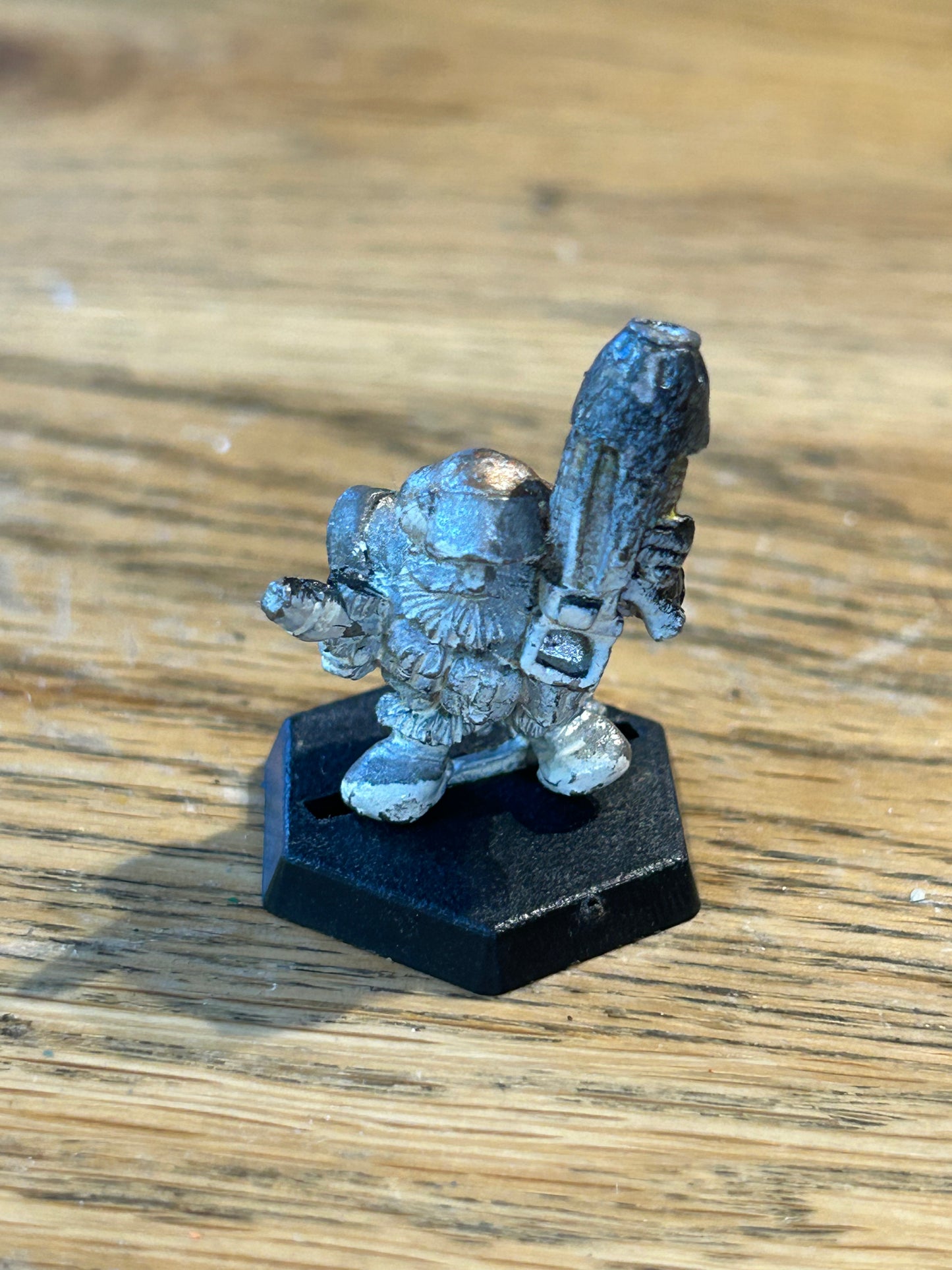 Space Dwarf Squat Heavy Weapon Loader Powl Plasma Warhammer 40K metal