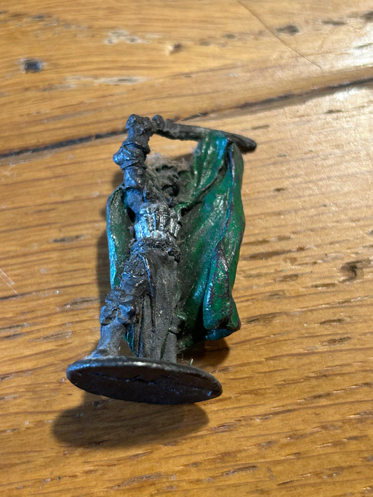 Citadel Games Workshop C01 Chaos Warrior Fighter Knight 1980s Pre Slotta Metal