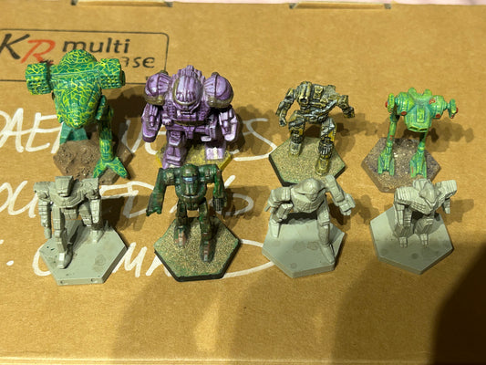 Plastech battletech mech set FASA