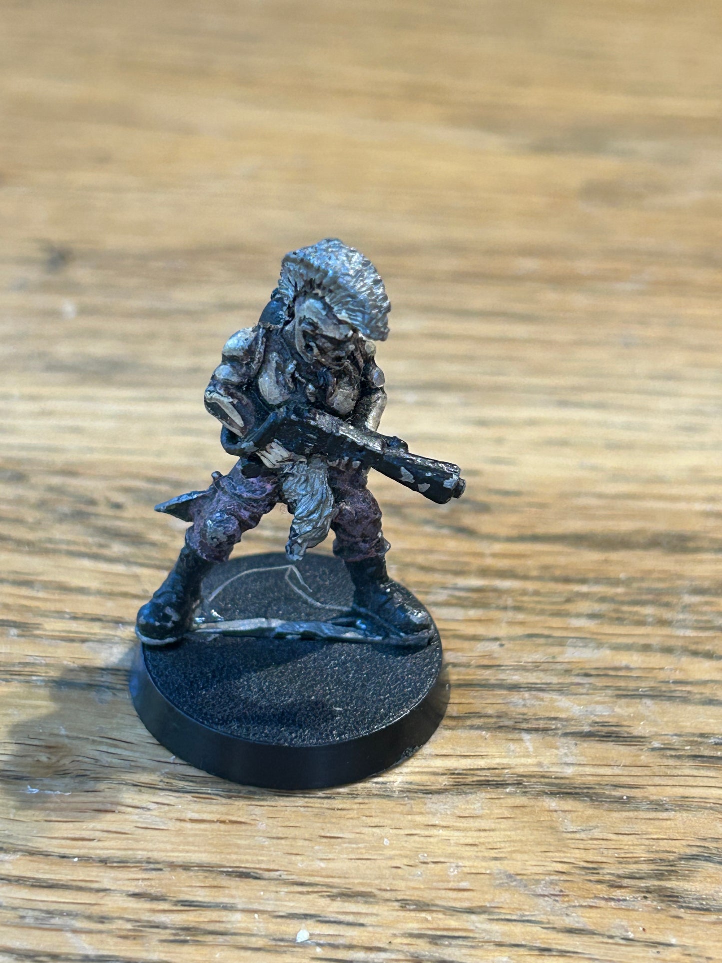 Savage Flame Thrower / Mohican 28mm Metal forlorn hope miniatures