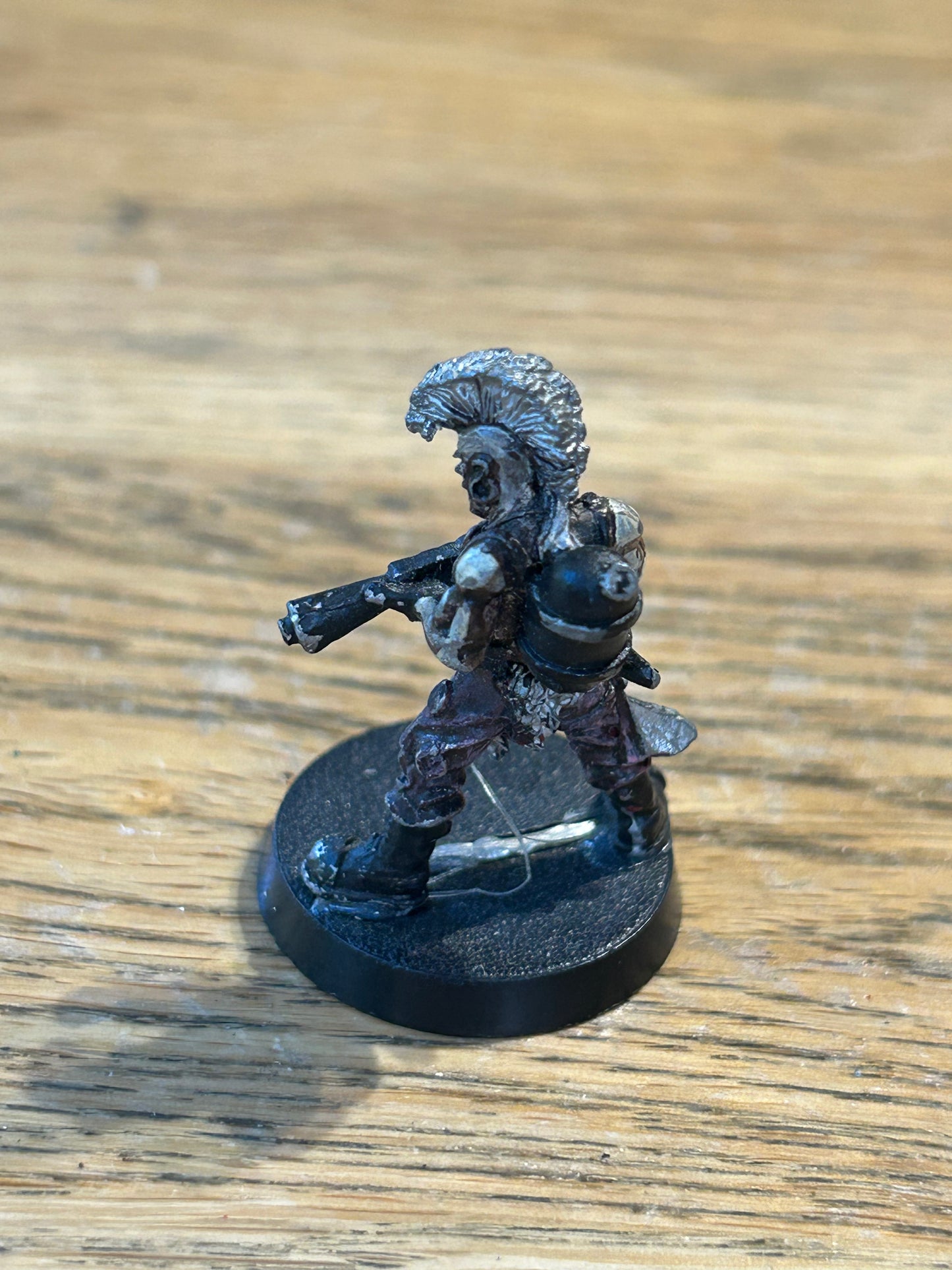 Savage Flame Thrower / Mohican 28mm Metal forlorn hope miniatures