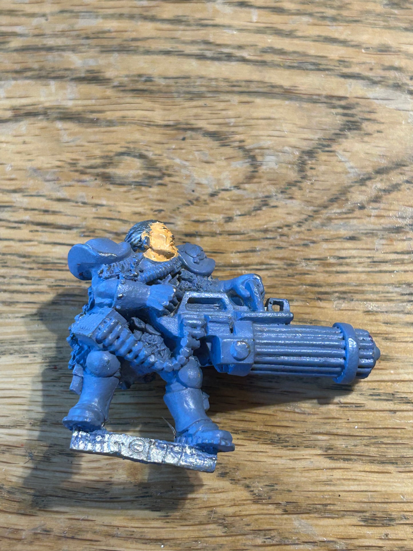 Warzone Infantry with heavy weapon (not sure of the name or faction)
 mutant chronicles