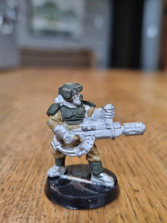 Cadian Kasrkin With Melta - Imperial Guard - Warhammer 40K GW Metal