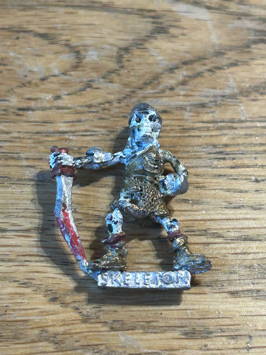 Citadel miniatures warhammer fantasy C17 skeleton guardsman armoured skeleton