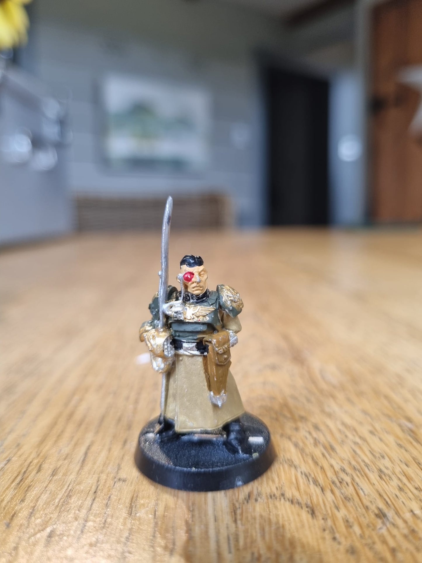 Warhammer 40k Imperial Guard Cadian Company Commander metal