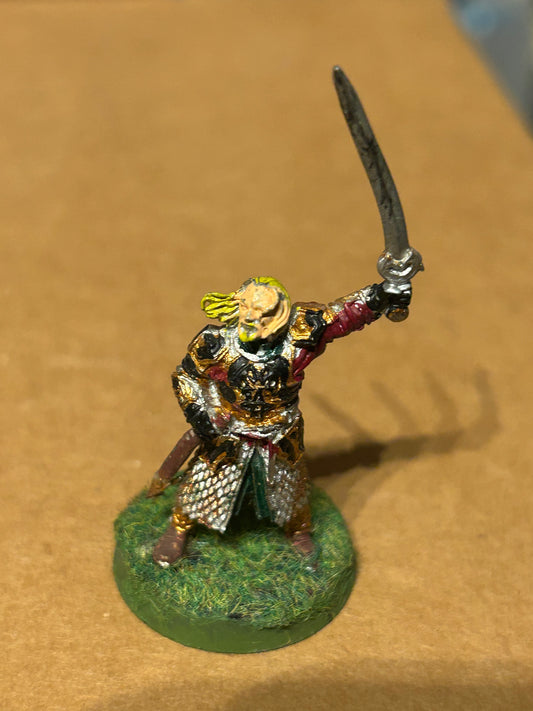 Theoden King Of Rohan Metal Lord of the Rings MESBG Warhammer (TDN4 G2)