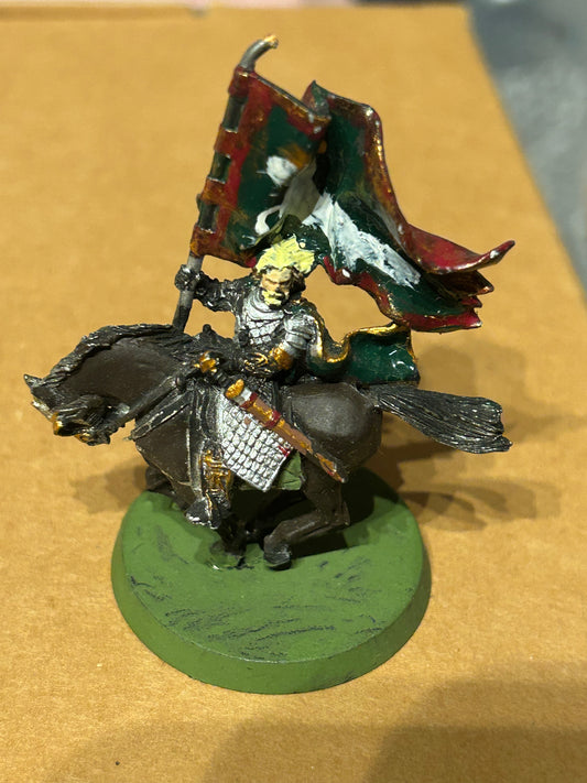 Gamling Mounted Banner Rohan Hero MESBG Warhammer LotR Metal Lord of the Rings