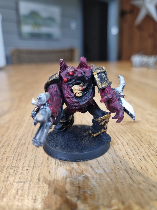 Warhammer 40K Chaos Space Marines Obliterator Warhammer 40k GW OOP Metal