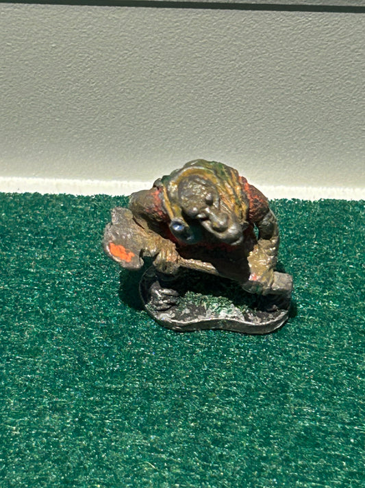 Warhammer fantasy dungeons and dragons citadel N13 kobold with axe Nick Lund