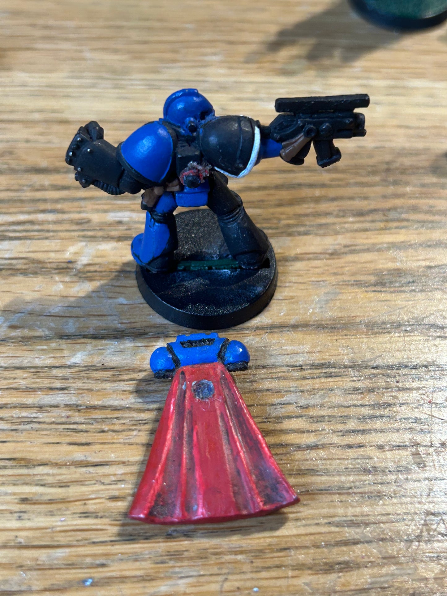 Blood AngelsWarhammer 40k Classic Metal Space Marine Captain OOP Rogue Trader