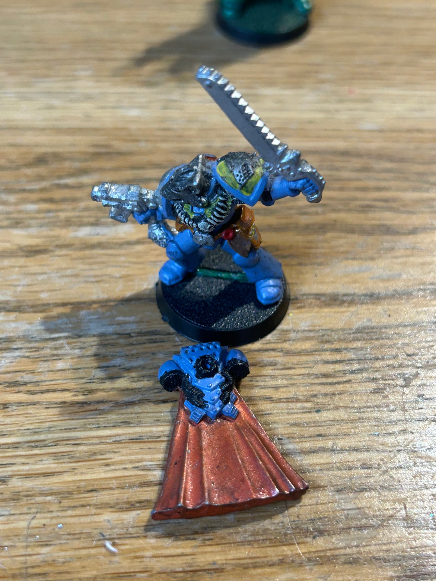 Citadel Warhammer 40k Space Wolf Captain Rogue Trader