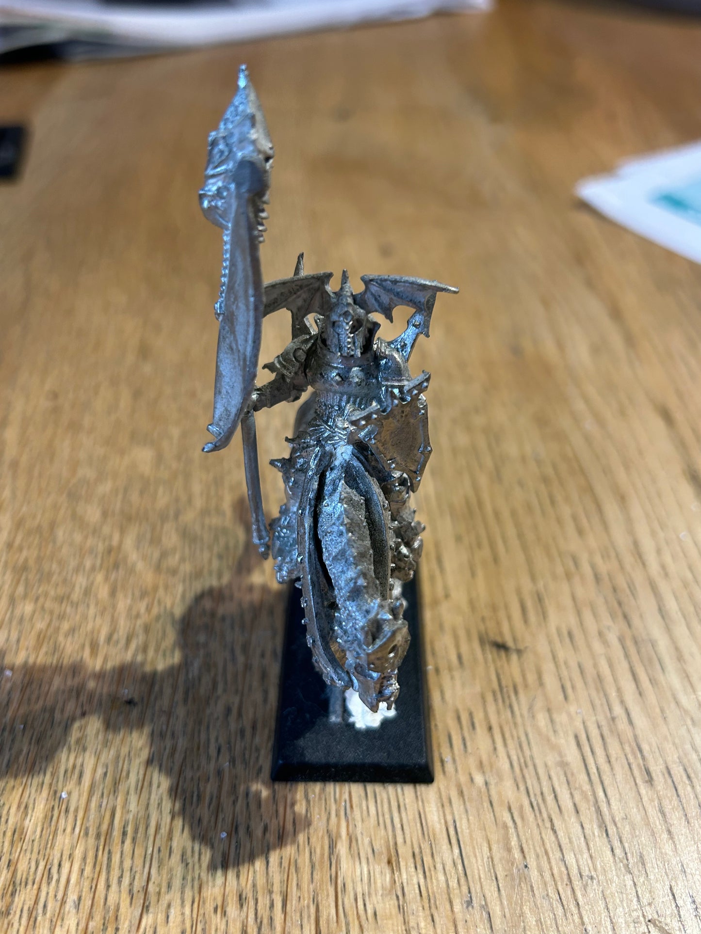 Warhammer fantasy vampire counts blood knight standard bearer