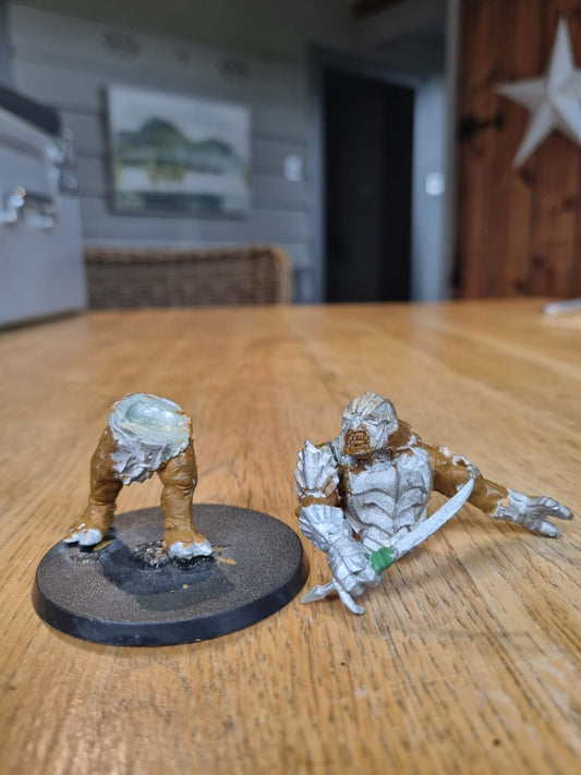 WARHAMMER LOTR -  ARMOURED MORDOR TROLL (METAL)