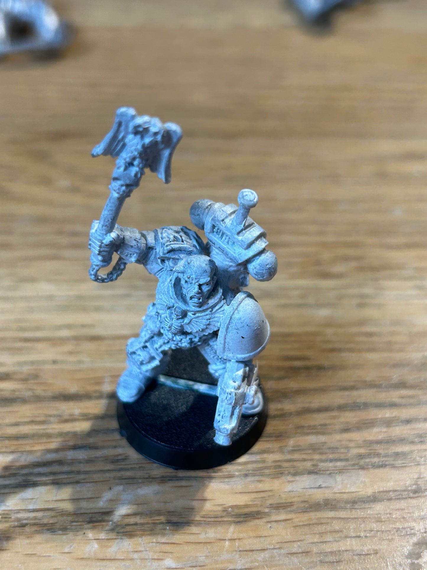 Space Marine chaplain Metal Citadel