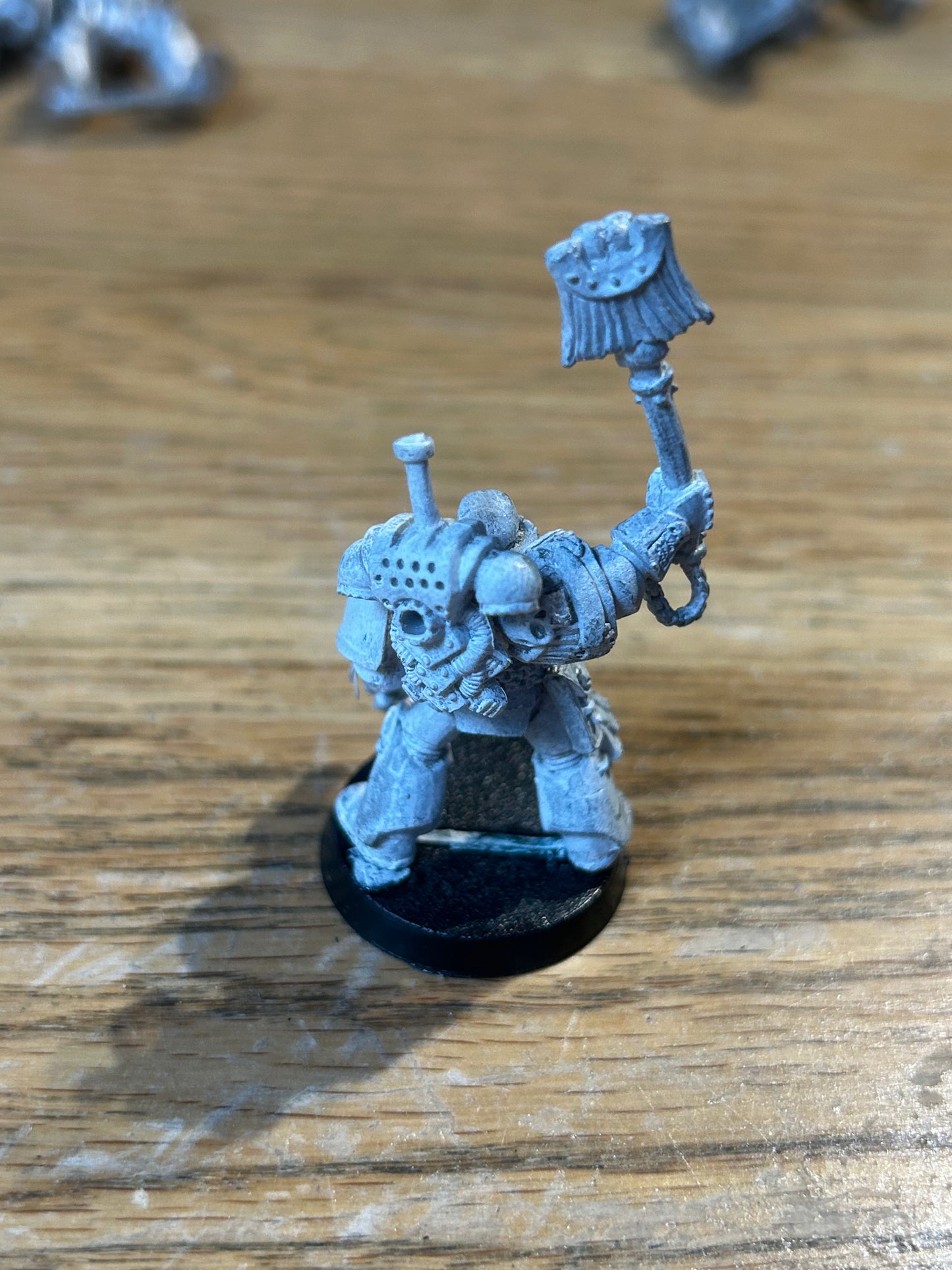 Space Marine chaplain Metal Citadel