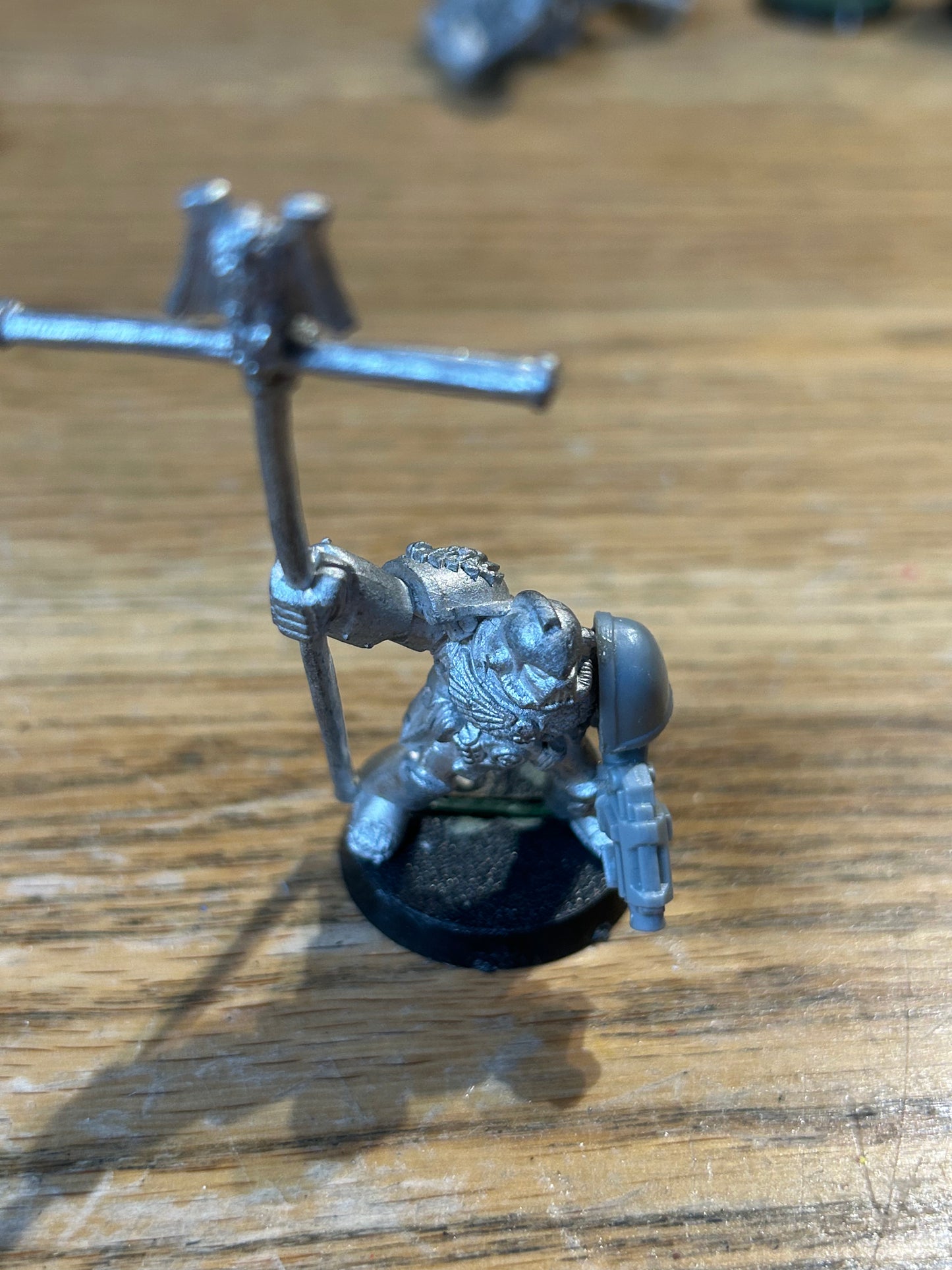 Space Marine Company Standard Metal Citadel