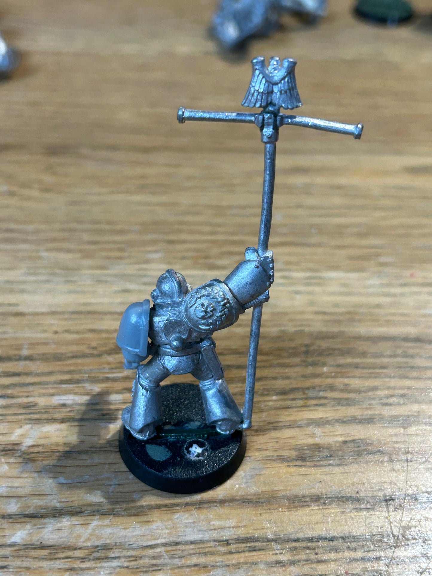 Space Marine Company Standard Metal Citadel