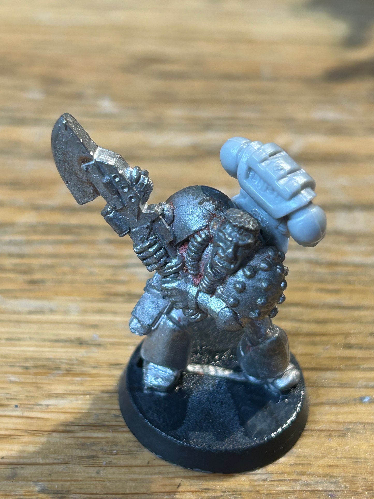 Rogue Trader Warhammer 40k Metal RT01 Space Marines Battle Brother Kitt (has been stripped)