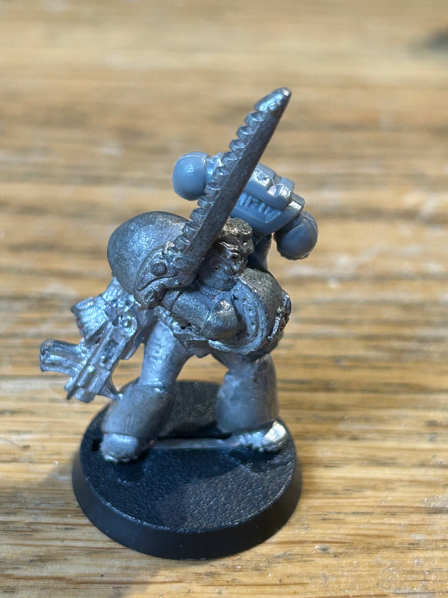 Imperial Space Marine Brother Romero 40K rogue trader (has been stripped)
