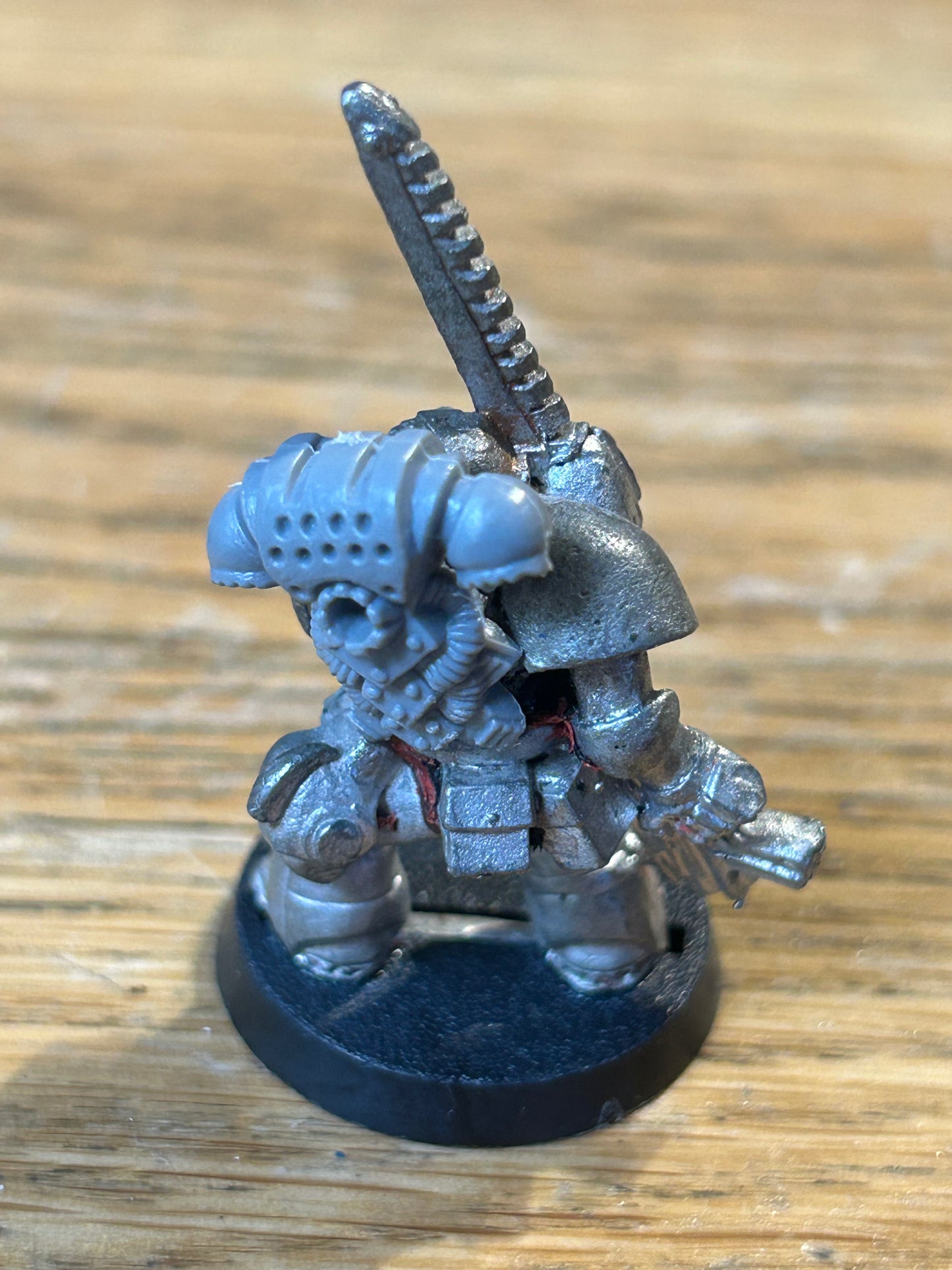 Imperial Space Marine Brother Romero 40K rogue trader (has been stripped)