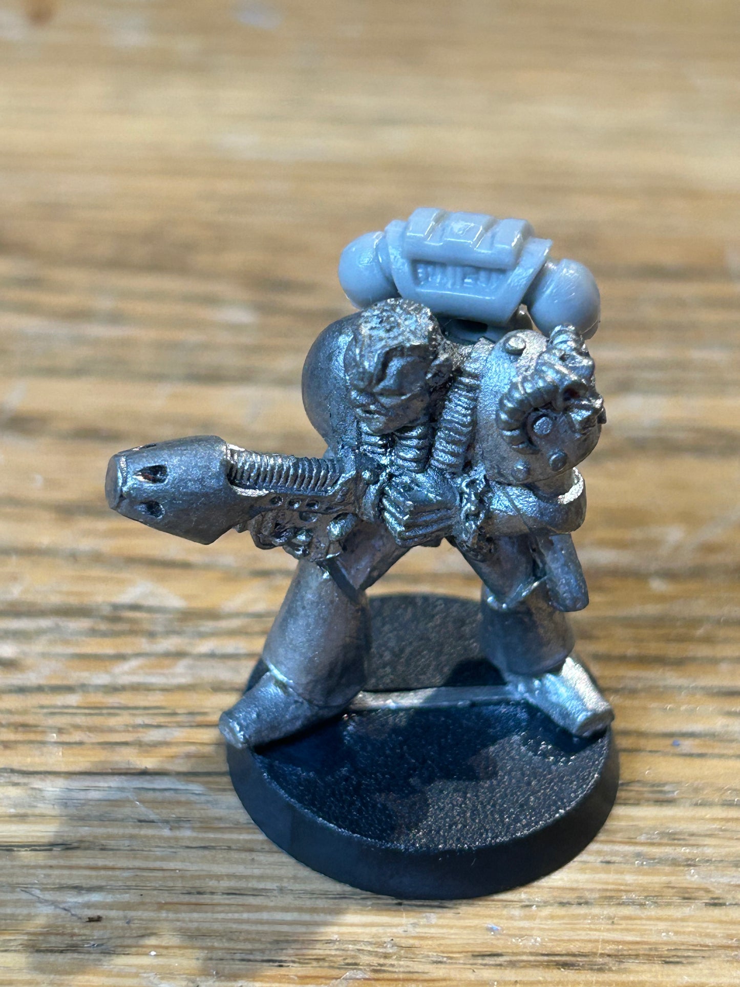 Rogue Trader Space Marine RT101 Brother Leach Warhammer 40k 1988 Metal (has been stripped)