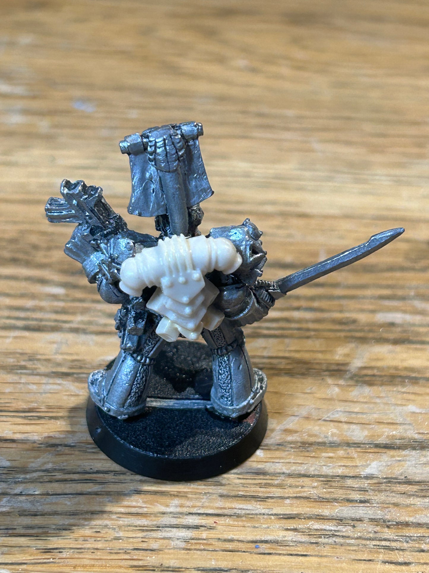 Warhammer 40k Rogue Trader Space Marine Chaplain - 410604 - 1988 (has been stripped)