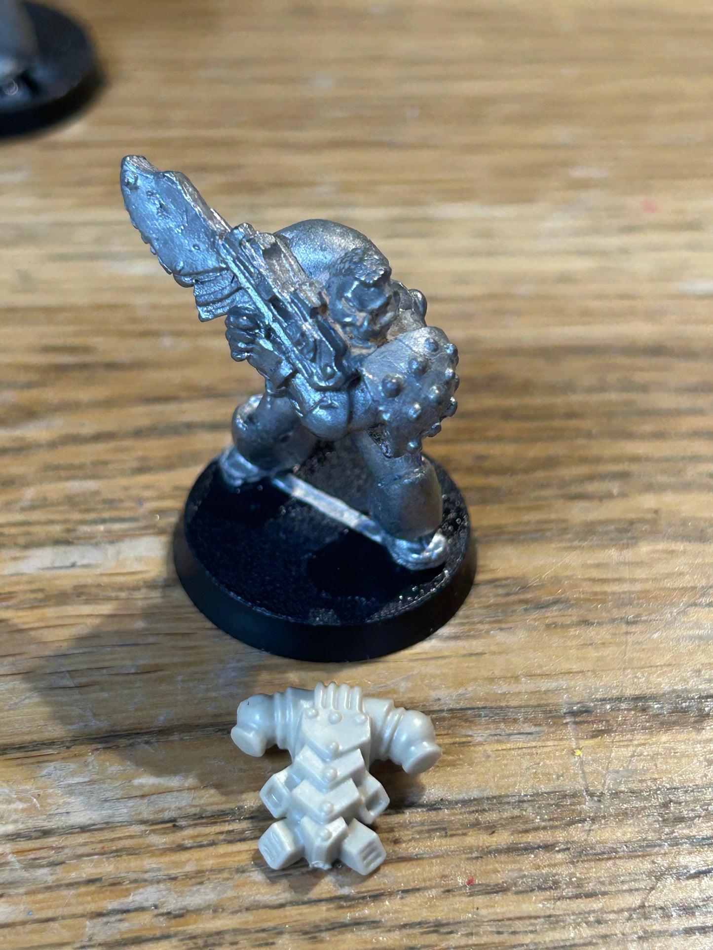 Imperial Space Marine Brother West 40K rogue trader (has been stripped)