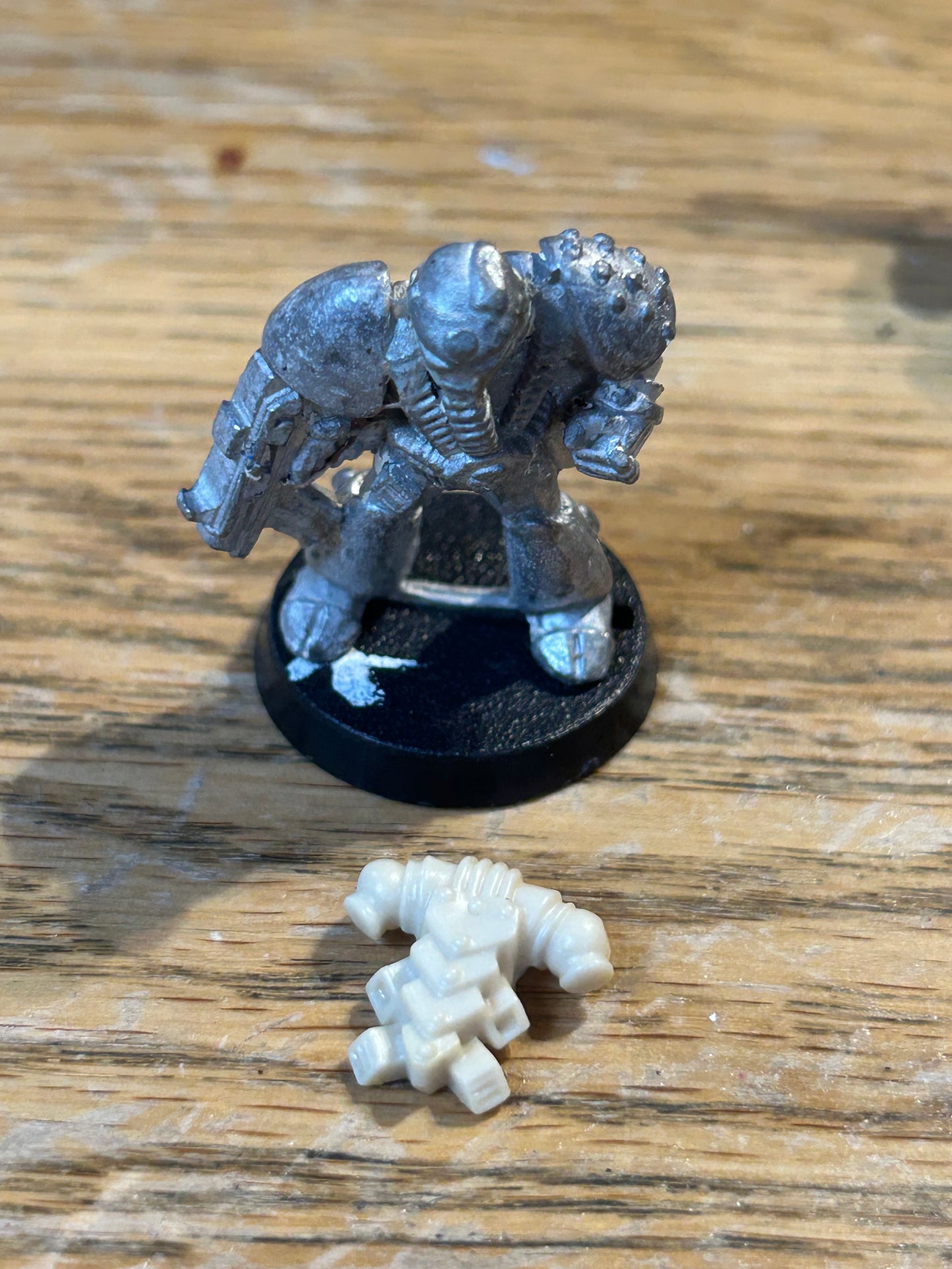 RT101 Space Marine "Brother A Skull / Dixon" Metal Rogue Trader Citadel 40k (has been stripped)