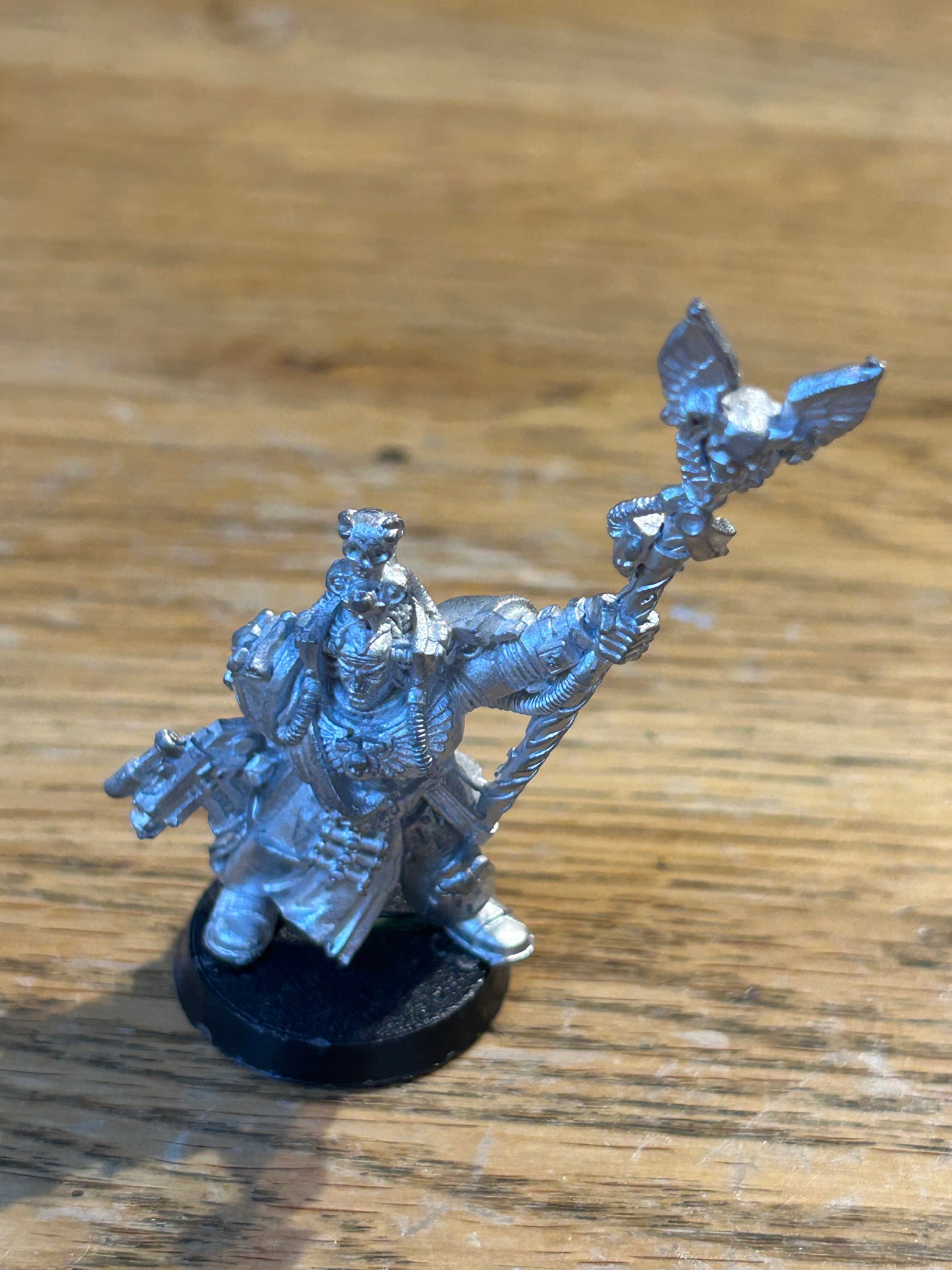 Metal Warhammer 40k Ultramarine Chief Librarian Tigurius (no backpack)