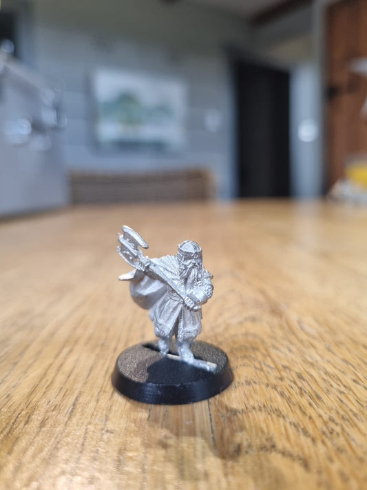 Gimli Metal Helms Deep Lotr MESBG Warhammer