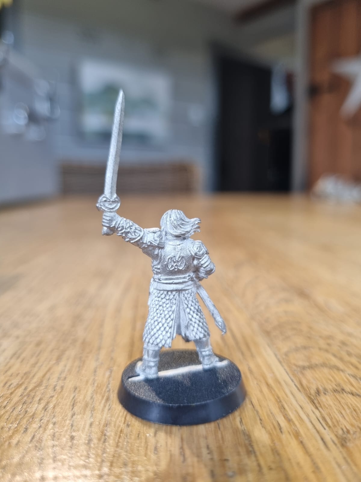 Lord of the Rings  Heroes of Helms Deep, Theoden [Metal] Warhammer MESBG