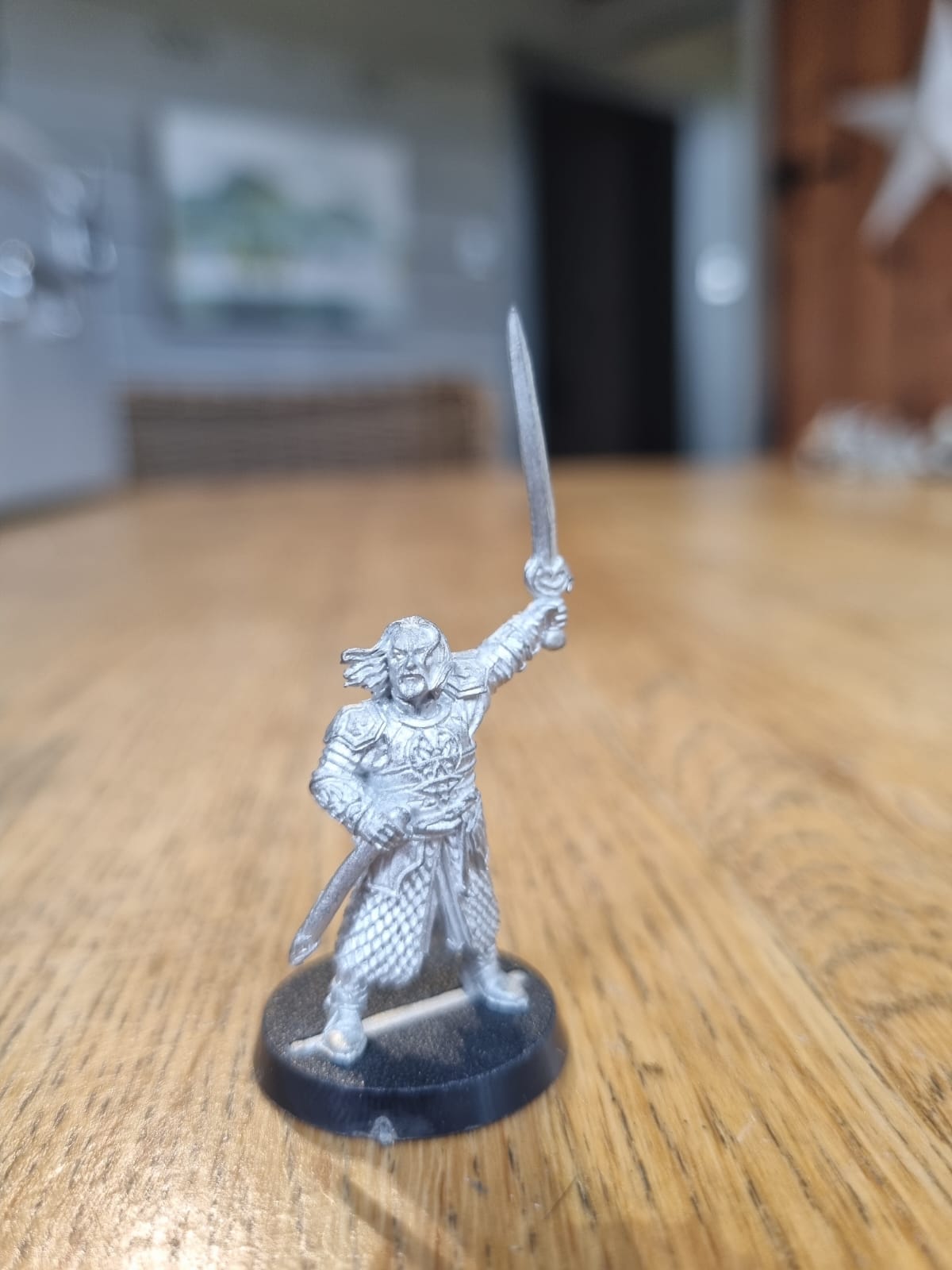 Lord of the Rings  Heroes of Helms Deep, Theoden [Metal] Warhammer MESBG
