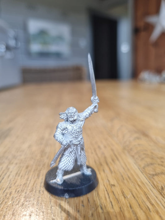 Lord of the Rings  Heroes of Helms Deep, Theoden [Metal] Warhammer MESBG