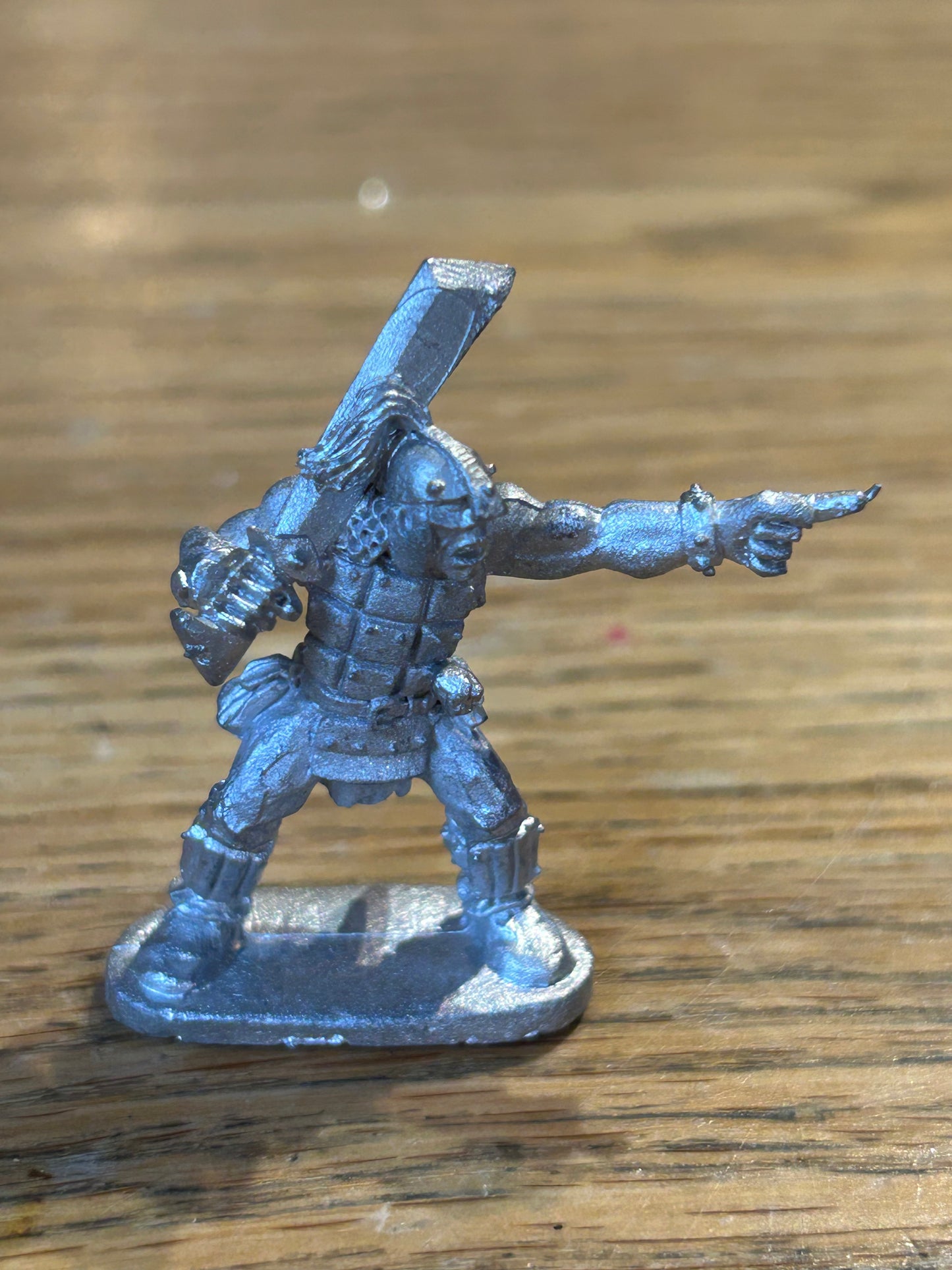 Grenadier models fantasy warriors half orc Leader