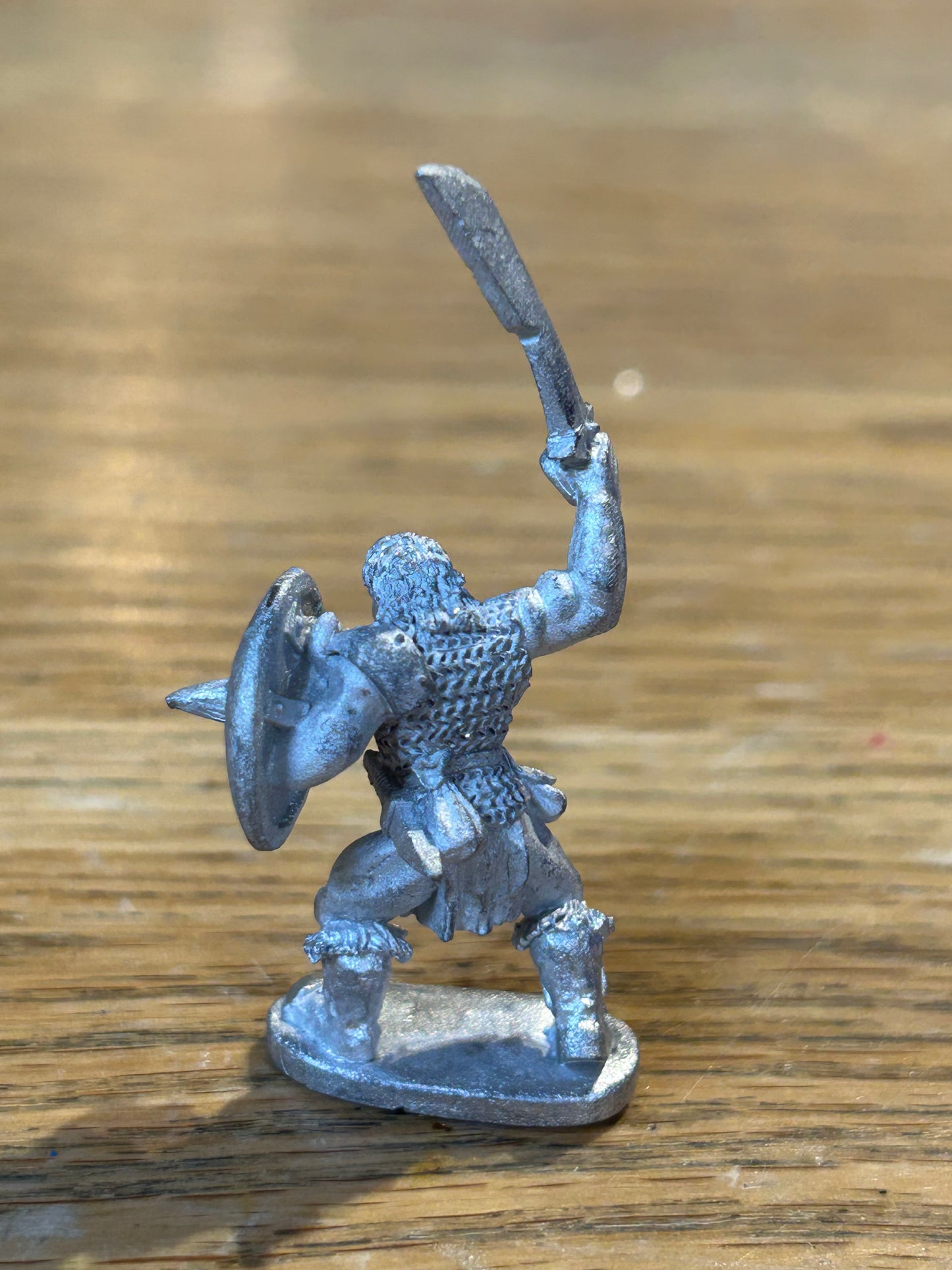 Grenadier models fantasy warriors half orc with sword and shield