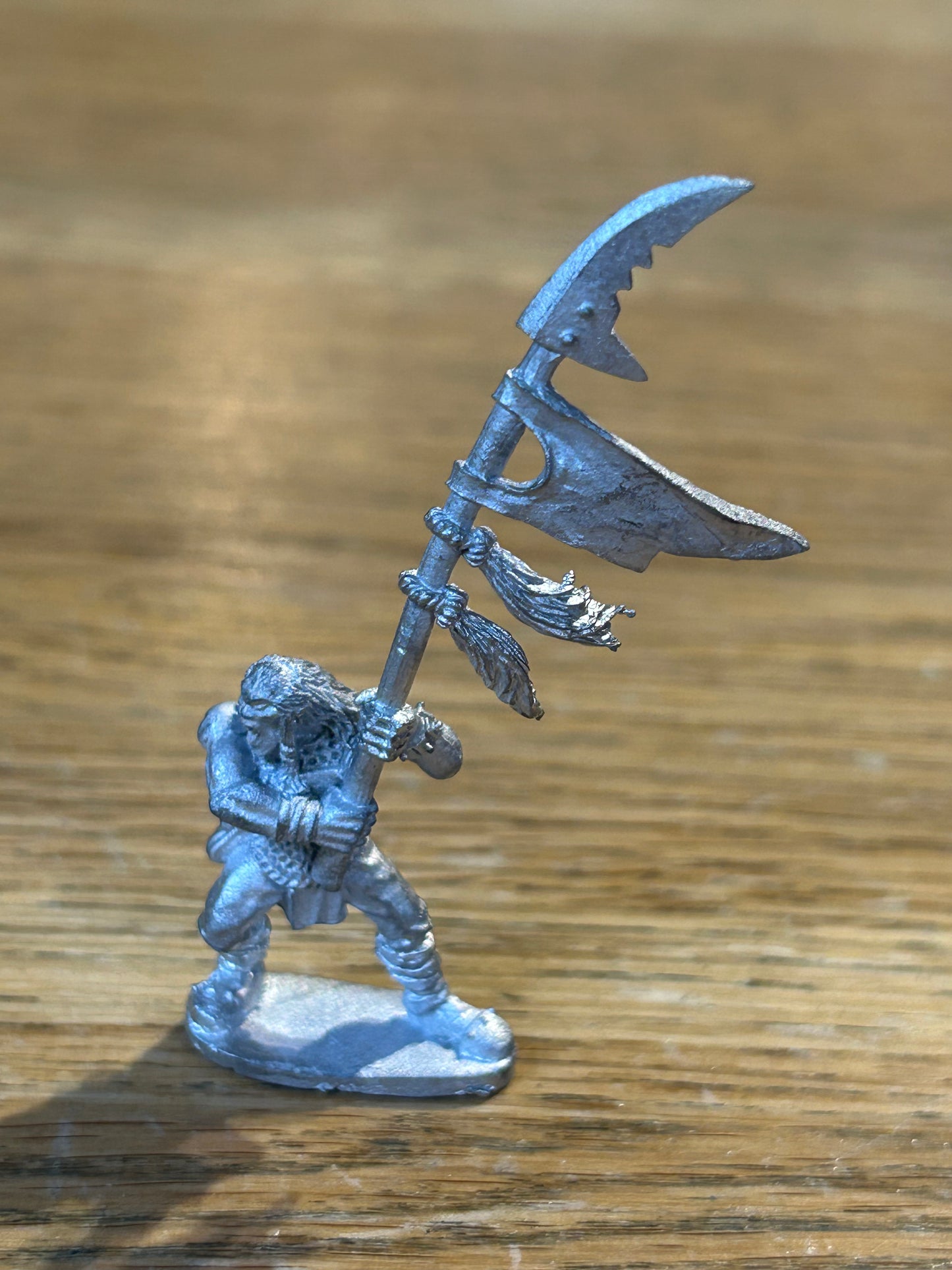 Grenadier models fantasy warriors half orc standard bearer