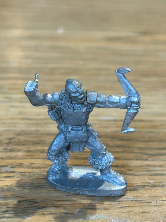 Grenadier models fantasy warriors half orc archer