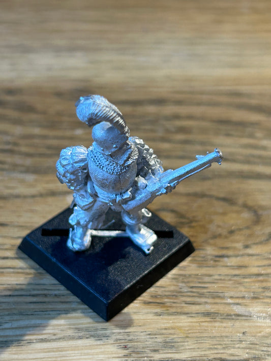 Warhammer fantasy old world empire hand gunner metal early 90’s handgunner
