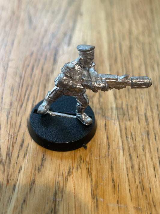 Warhammer 40k Citadel Imperial Guard Metal Mordian Iron Guard Trooper Melta Gun