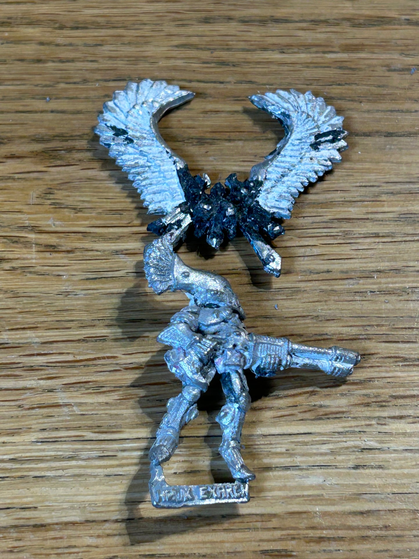Warhammer 40k Eldar Swooping Hawk Exarch - Metal (has been stripped)
