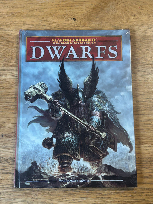 Warhammer 8th Edition Dwarfs Army Book Hardback sealed