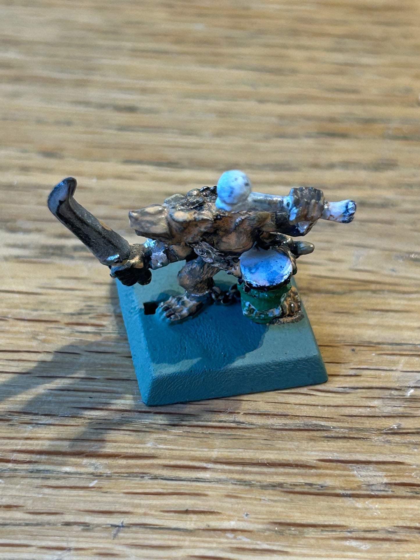 Warhammer Fantasy Skaven Slave Drummer Musician WFB Games Workshop Metal