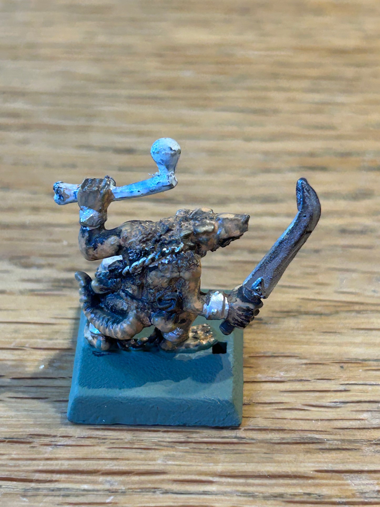 Warhammer Fantasy Skaven Slave Drummer Musician WFB Games Workshop Metal