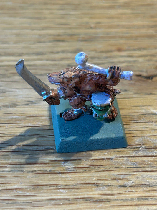 Warhammer Fantasy Skaven Slave Drummer Musician WFB Games Workshop Metal