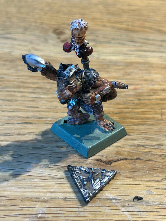 Skaven Warlord Citadel Warhammer Fantasy Old World Classic Metal GW 98